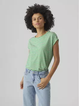Футболка стандартного кроя Vero Moda, зеленый