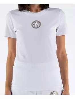 Футболка стандартного кроя Versace, белый