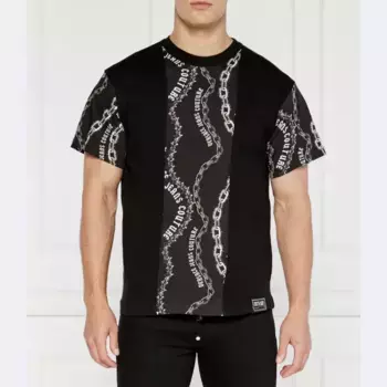 Футболка стандартного кроя Versace, черный