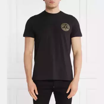 Футболка стандартного кроя Versace, черный
