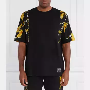 Футболка стандартного кроя Versace, черный
