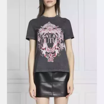 Футболка стандартного кроя Versace, черный