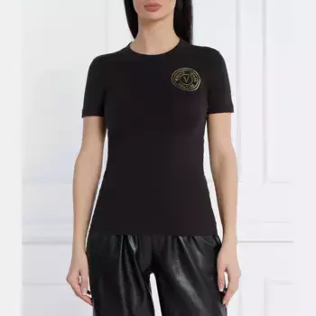 Футболка стандартного кроя Versace, черный