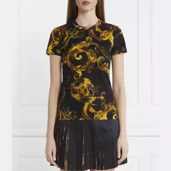 Футболка стандартного кроя Versace, черный