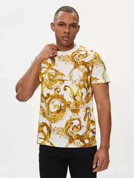 Футболка стандартного кроя Versace Jeans Couture, белый