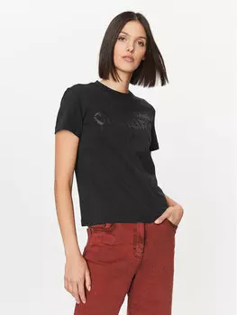 Футболка стандартного кроя Versace Jeans Couture, черный