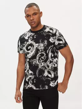 Футболка стандартного кроя Versace Jeans Couture, черный