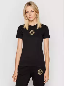 Футболка стандартного кроя Versace Jeans Couture, черный