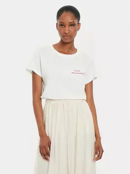 Футболка стандартного кроя Vicolo, экрю