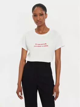 Футболка стандартного кроя Vicolo, экрю