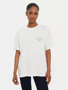 Футболка стандартного кроя Vicolo, экрю