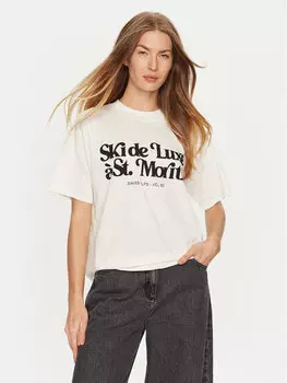 Футболка стандартного кроя Vicolo, экрю