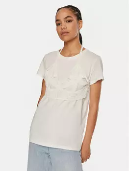 Футболка стандартного кроя Vicolo, белый