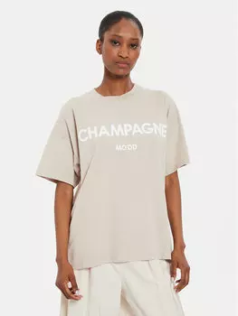 Футболка стандартного кроя Vicolo, бежевый