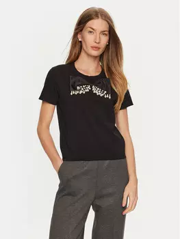 Футболка стандартного кроя Vicolo, черный