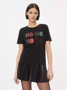 Футболка стандартного кроя Vila, черный