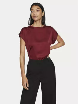 Футболка стандартного кроя Vila, красный