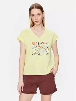 Футболка стандартного кроя Volcano, желтый