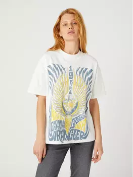 Футболка стандартного кроя Wrangler, белый