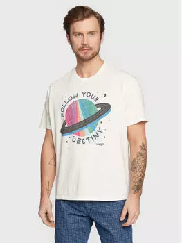 Футболка стандартного кроя Wrangler, белый