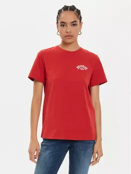 Футболка стандартного кроя Wrangler, красный