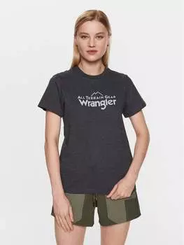Футболка стандартного кроя Wrangler, серый
