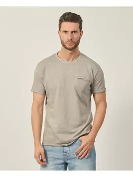 Футболка стандартного кроя Yes Zee, серый