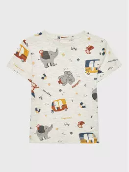 Футболка стандартного кроя Zippy, бежевый