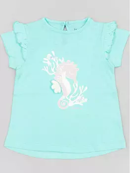 Футболка стандартного кроя Zippy, синий