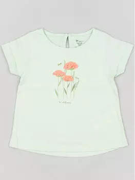 Футболка стандартного кроя Zippy, зеленый