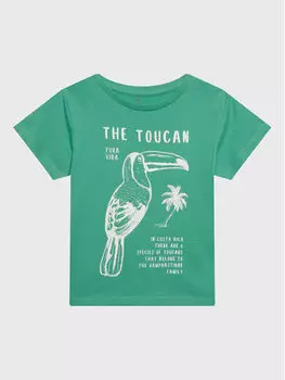 Футболка стандартного кроя Zippy, зеленый