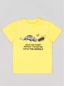 Футболка стандартного кроя Zippy, желтый