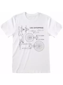 Футболка Star Trek, белый