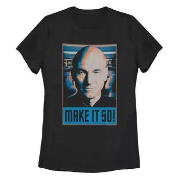 Футболка Star Trek Next Generation Make It So для юниоров Licensed Character