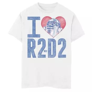 Футболка Star Wars I Heart R2-D2 для мальчиков 8–20 лет Licensed Character