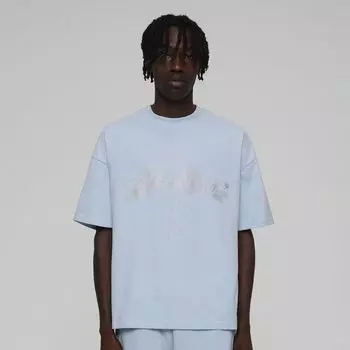 Футболка Stargaze со стразами Low Lights Studios, цвет sky blue