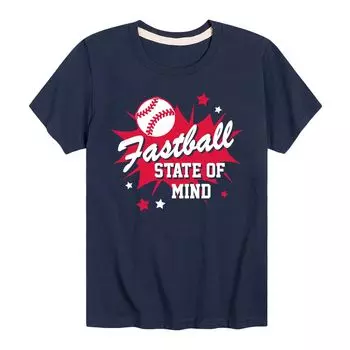 Футболка State Of Mind для мальчиков 8–20 лет Fastball Licensed Character, синий