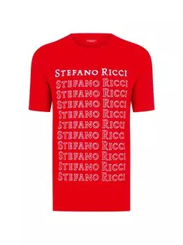 Футболка Stefano Ricci, красный