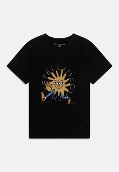 Футболка Stella McCartney Kids, черный