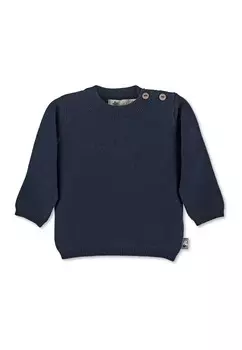 Футболка Sterntaler GOTS Strick Pullover Stern, темно синий