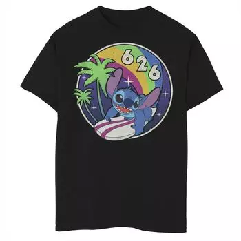 Футболка Stitch Day с радужным рисунком для мальчиков 8–20 6/26 Disney's Lilo & Stitch Disney