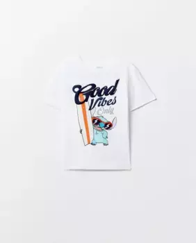 Футболка Stitch License Sfera, белый