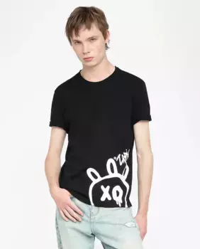 Футболка Stockly мужская с короткими рукавами Zadig & Voltaire, черный