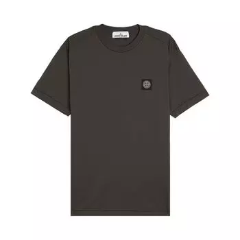 Футболка Stone Island Compass Patch Logo T-Shirt 'Charcoal', серый