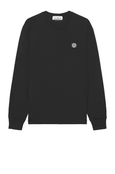 Футболка Stone Island Longsleeve, черный