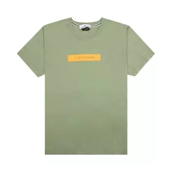 Футболка Stone Island Micro Graphics Two Short-Sleeve 'Sage', зеленый