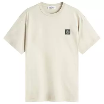 Футболка Stone Island Patch T-Shirt, цвет Plaster