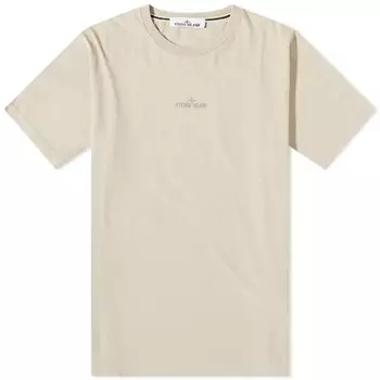 Футболка Stone Island с тремя графическими буквами