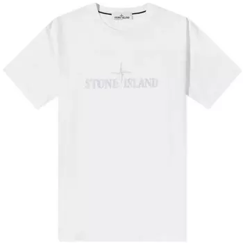 Футболка Stone Island Stitches Logo Sleeve Tee