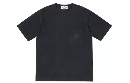Футболка Stone Island X Co-branded Collection унисекс Supreme